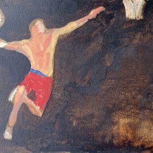 Técnica mixta sobre cartón. 35x50 cm.