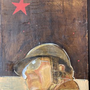 Técnica mixta sobre cartón. 35x50 cm.